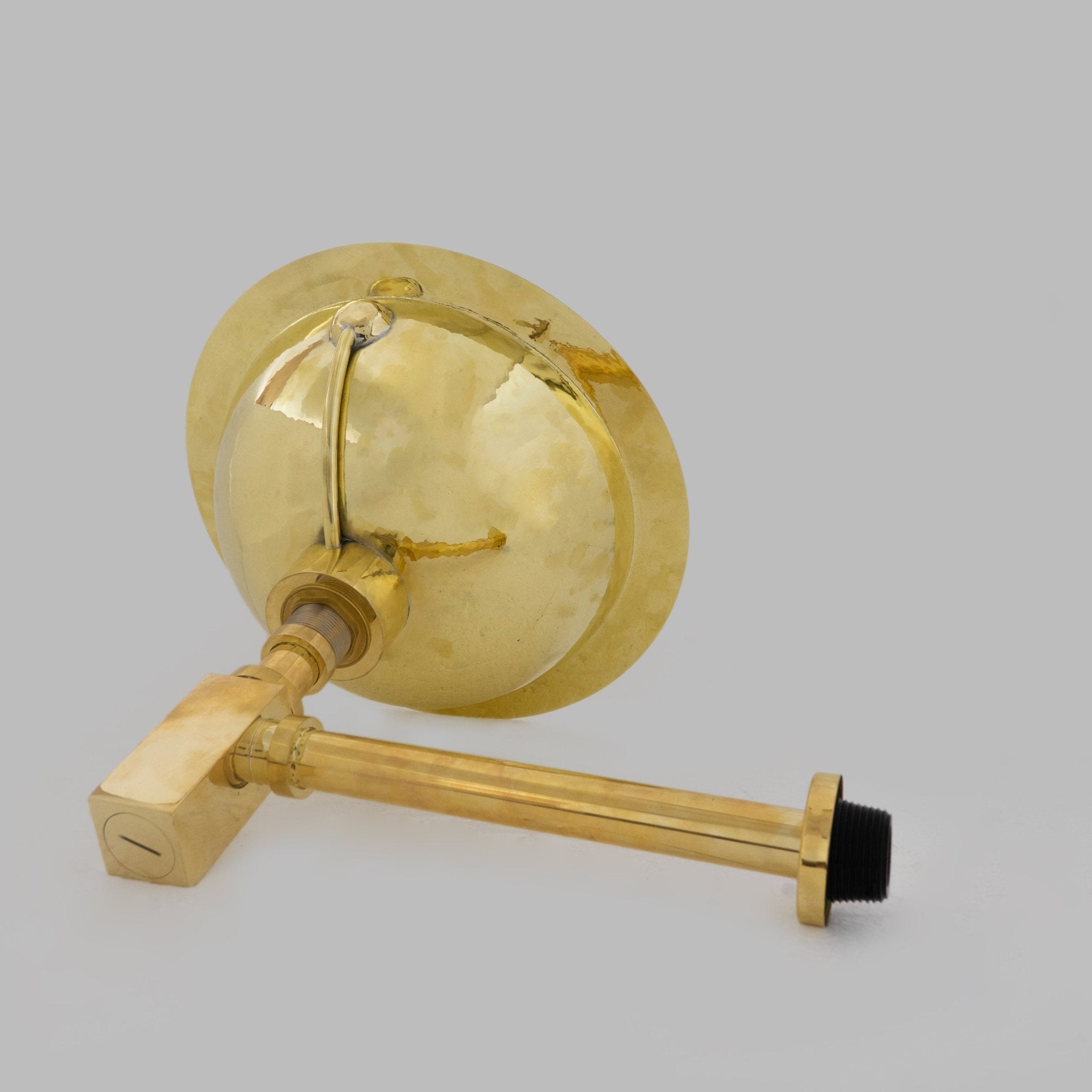 Solid Brass Hammered Sink, Bathroom Sink, Powder Room Sink, Handmade Undermount Sink - Insideast