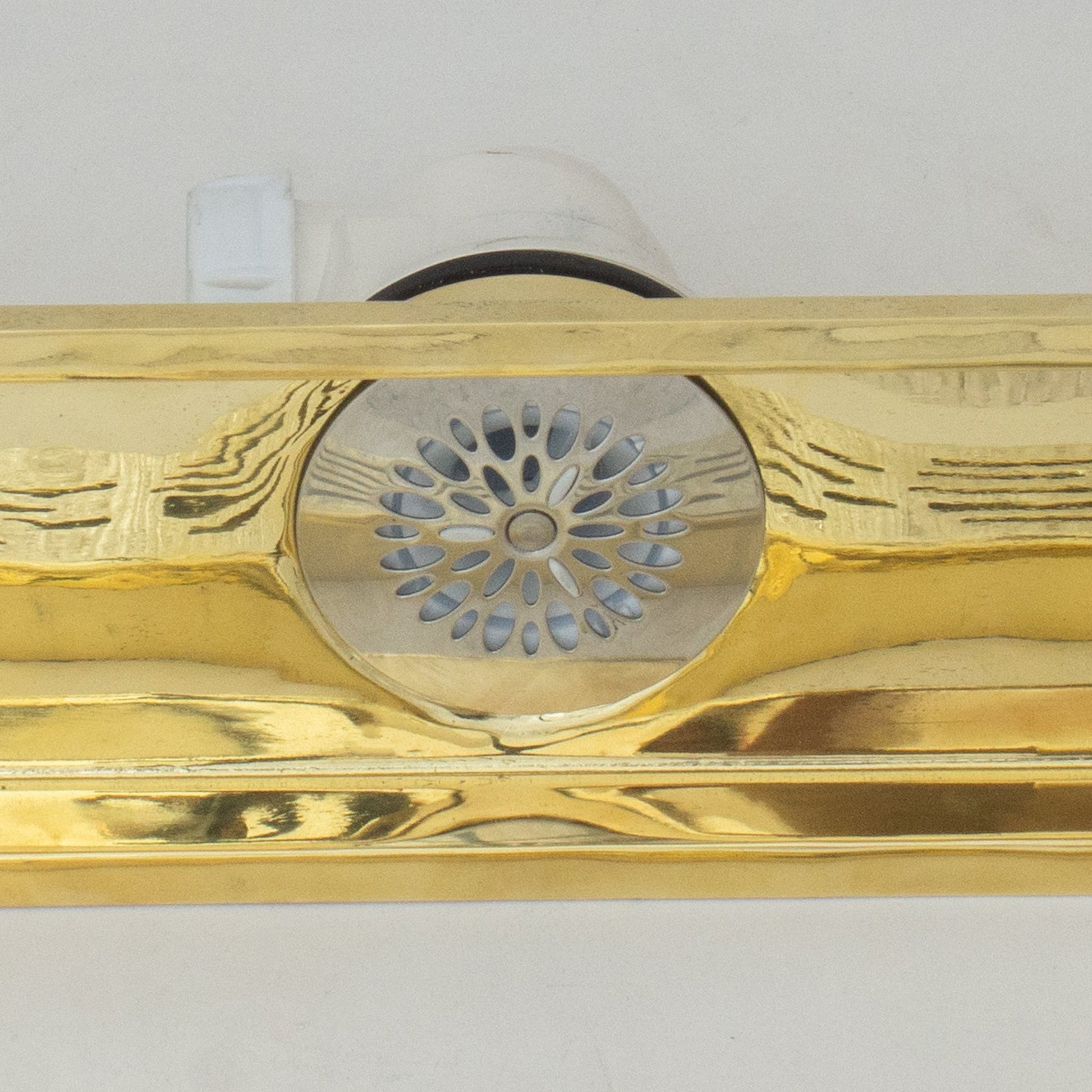 Solid Brass Linear Drain, Shower Floor Drain, Shower Grate drain - Insideast