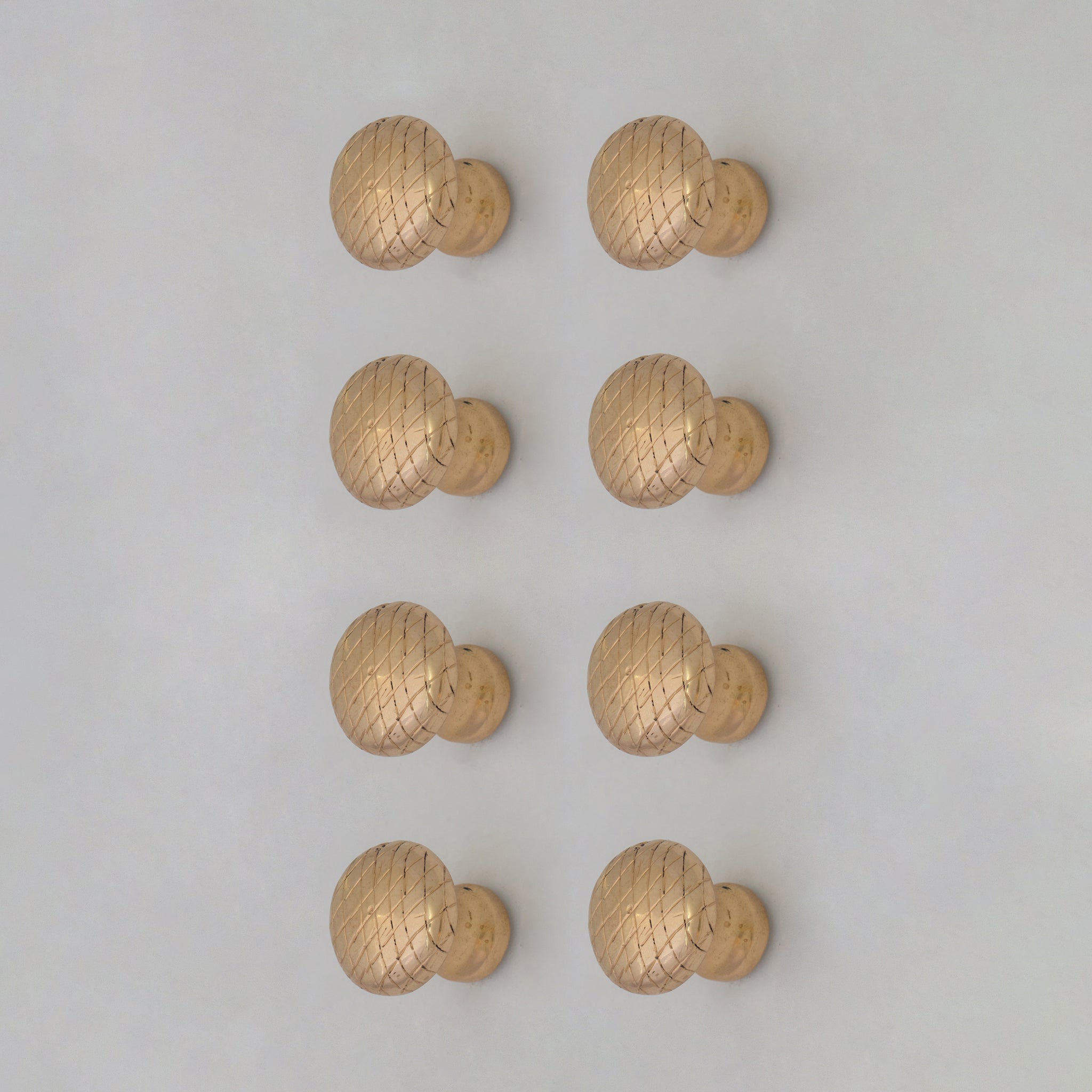 Solid Brass Round Knobs, Drawer Kitchen Knobs, Cabinet Knob - Insideast