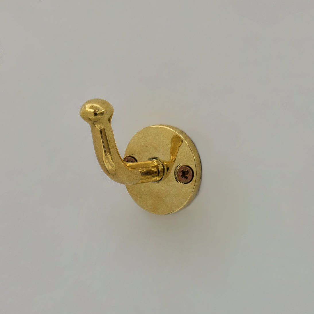 Solid Brass Single Hook, Coat Hook, Clothes Hook, Shower Hook, Towel Hanger - Insideast