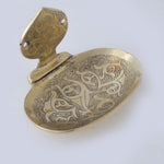 Load image into Gallery viewer, Solid Brass Soap Holder, Handcrafted Wall Soap Dish
