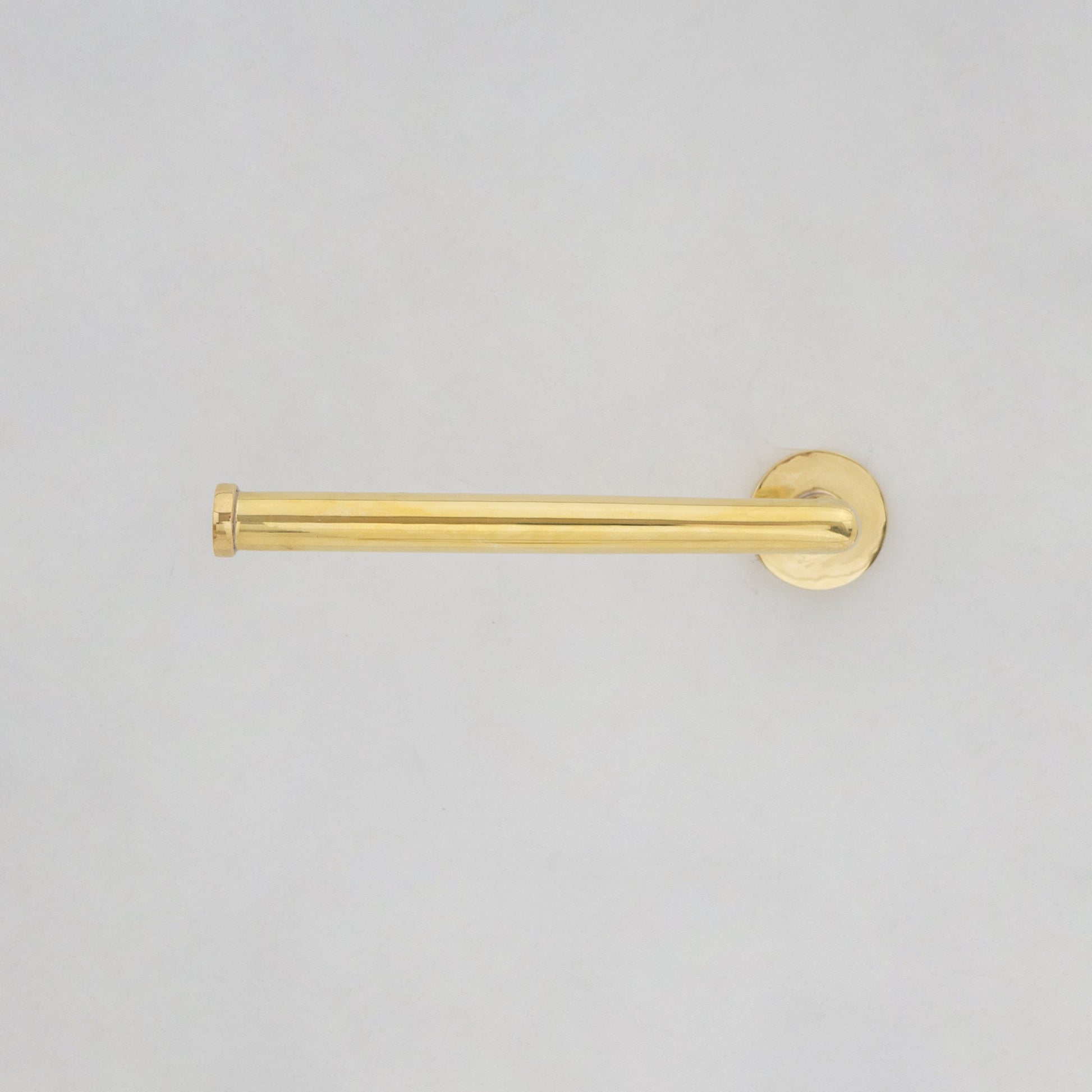 Solid Brass Toilet Paper Holder, Handcrafted Powder Room Roll Holder - Insideast