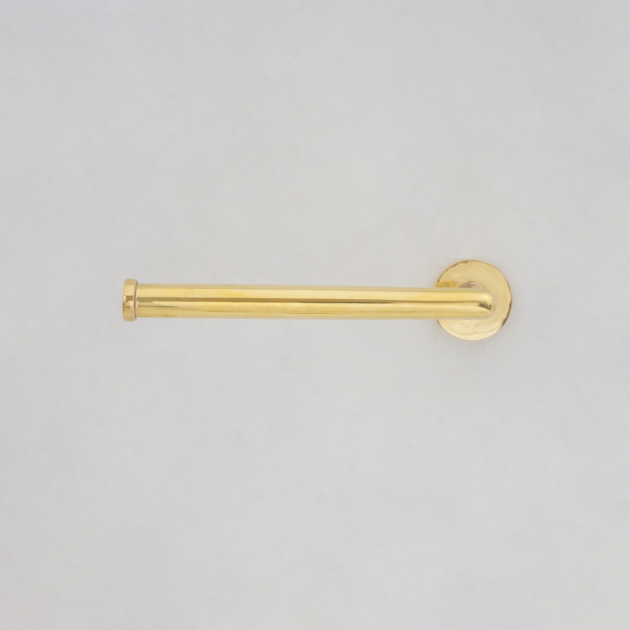 Solid Brass Toilet Paper Holder, Handcrafted Powder Room Roll Holder - Insideast