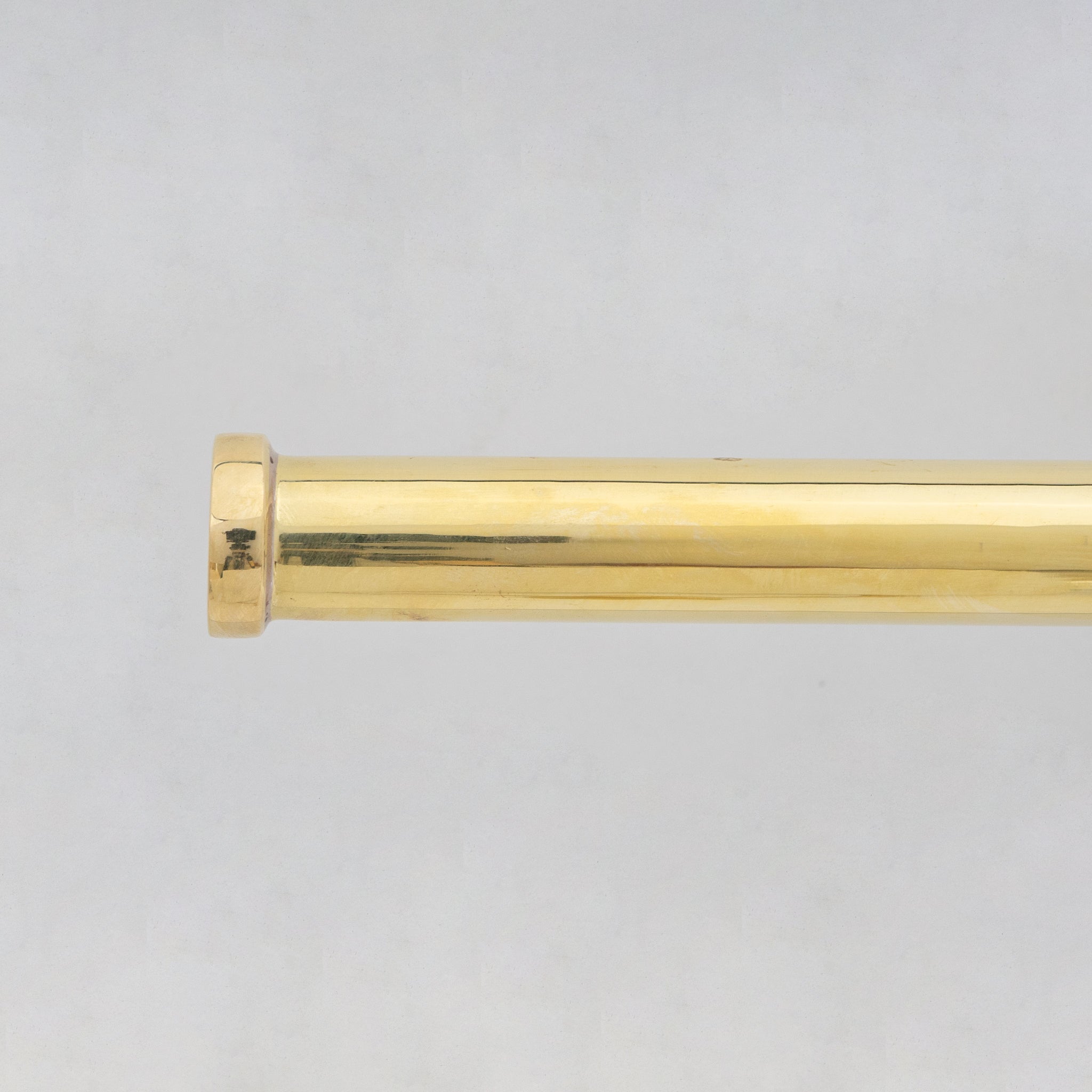 Solid Brass Toilet Paper Holder, Handcrafted Powder Room Roll Holder - Insideast