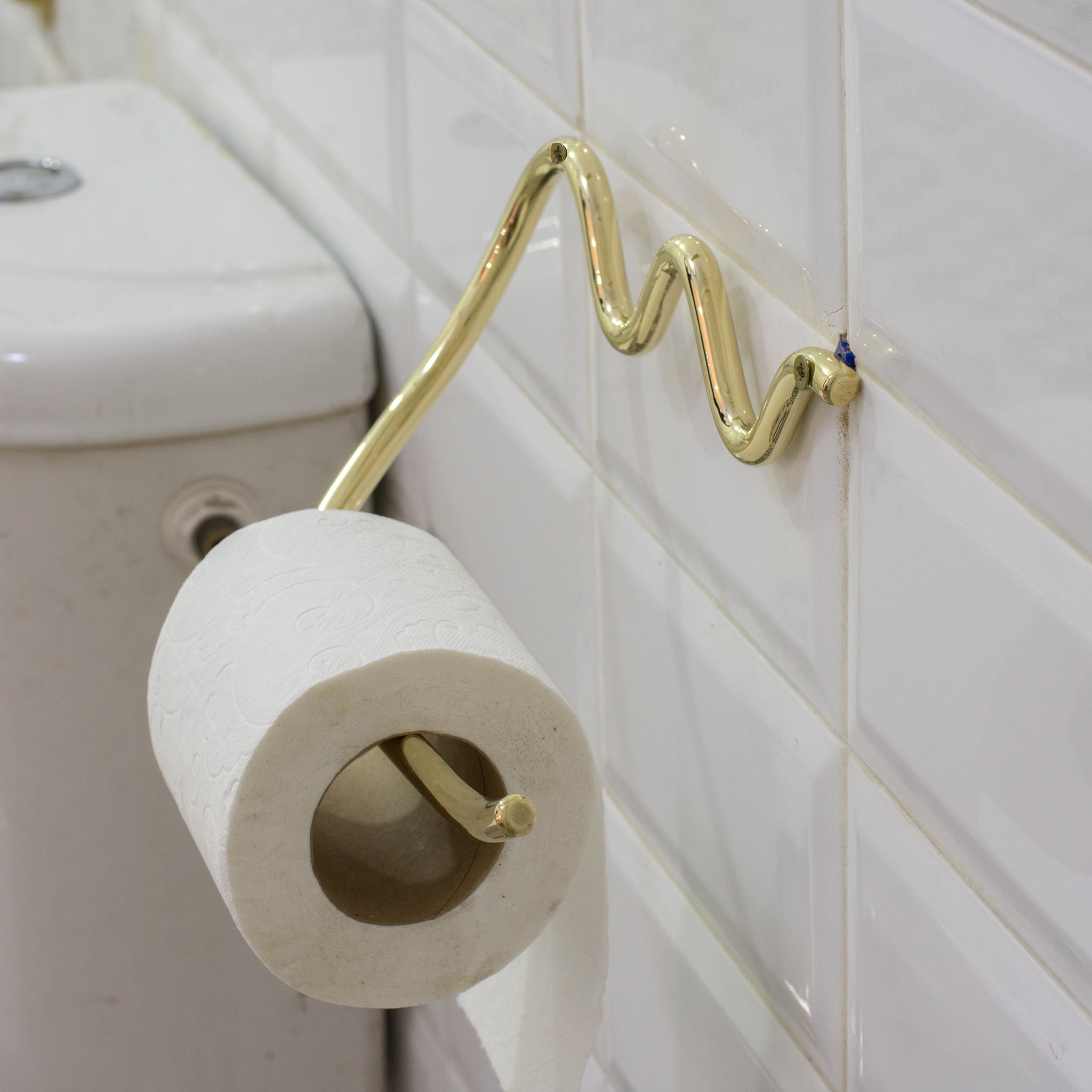 Solid Brass TP Holder, Tissue Roll Holder, Tissue Hanger, Tissue Holder Hook - Insideast
