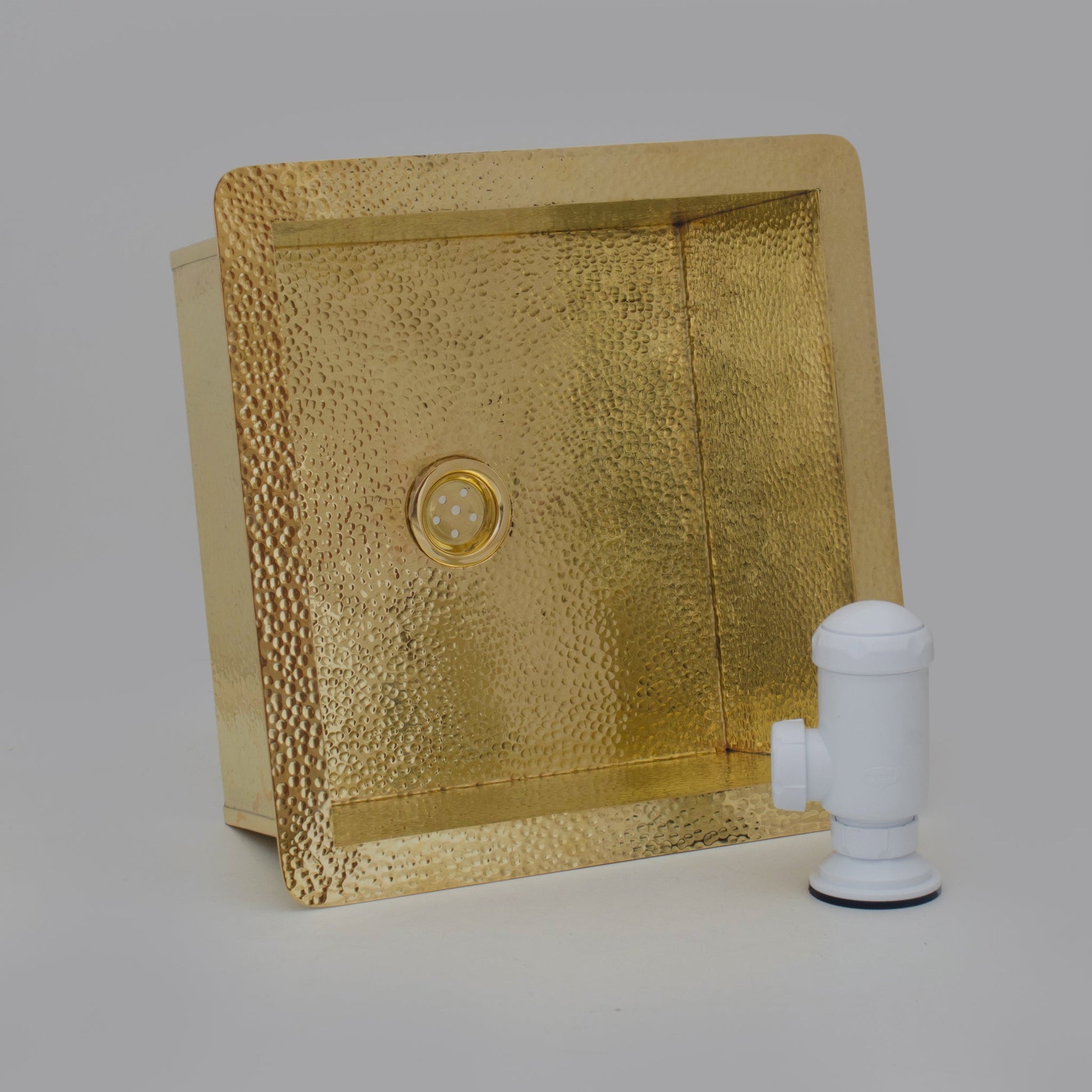 Solid Unlacquered Brass Undermount Hammered Sink, Kitchen Bar Sink - Insideast