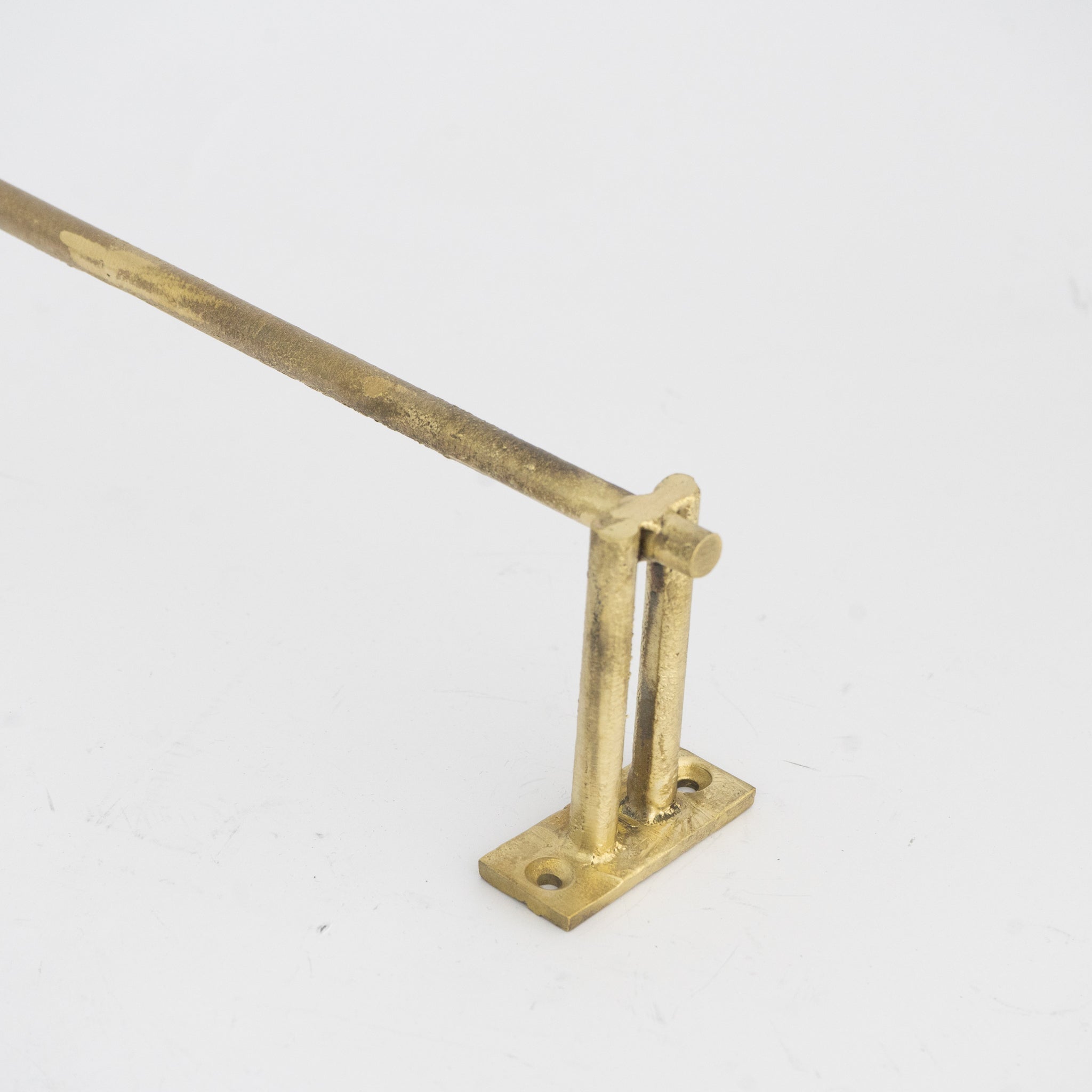 Unfinished Brass Towel Bar Holder | Bathroom Towel Hanger - Insideast