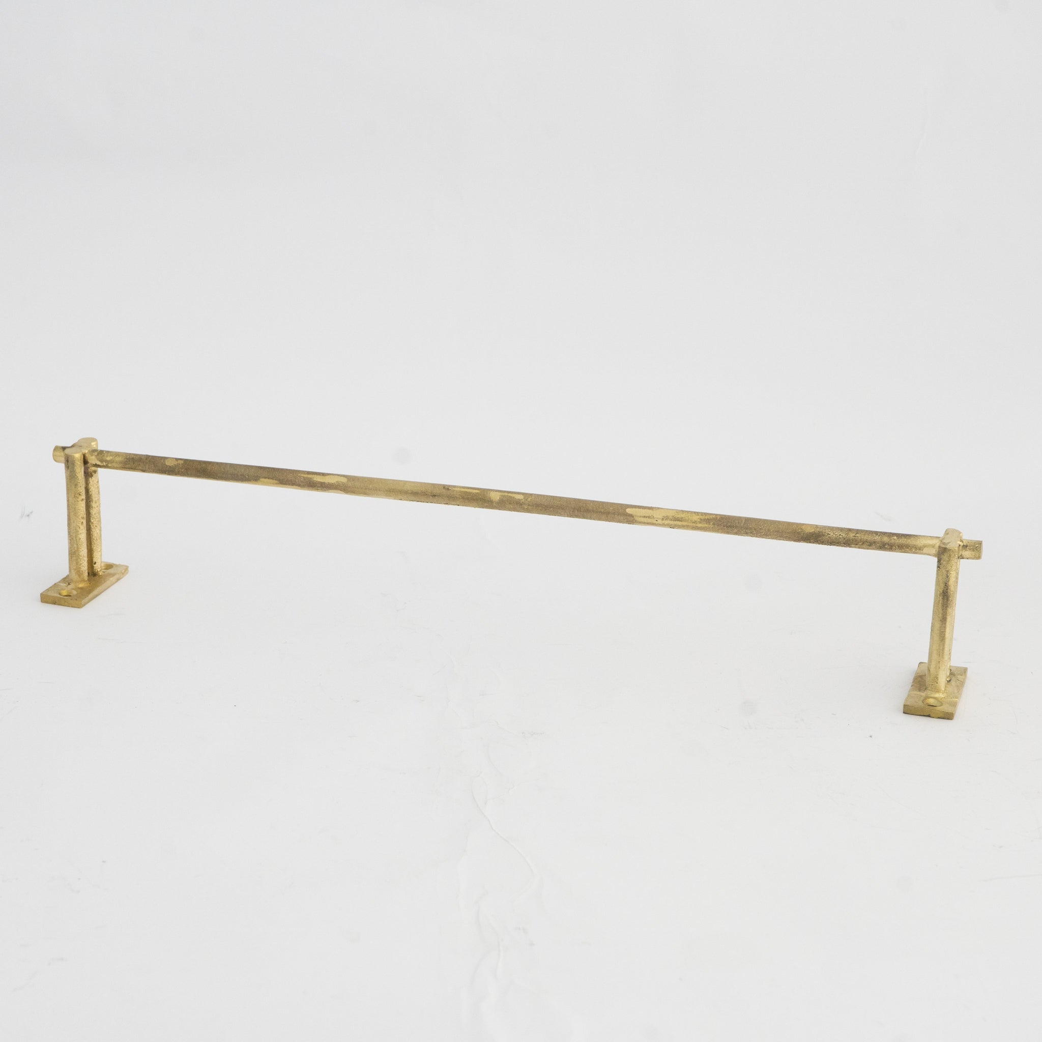 Unfinished Brass Towel Bar Holder | Bathroom Towel Hanger - Insideast
