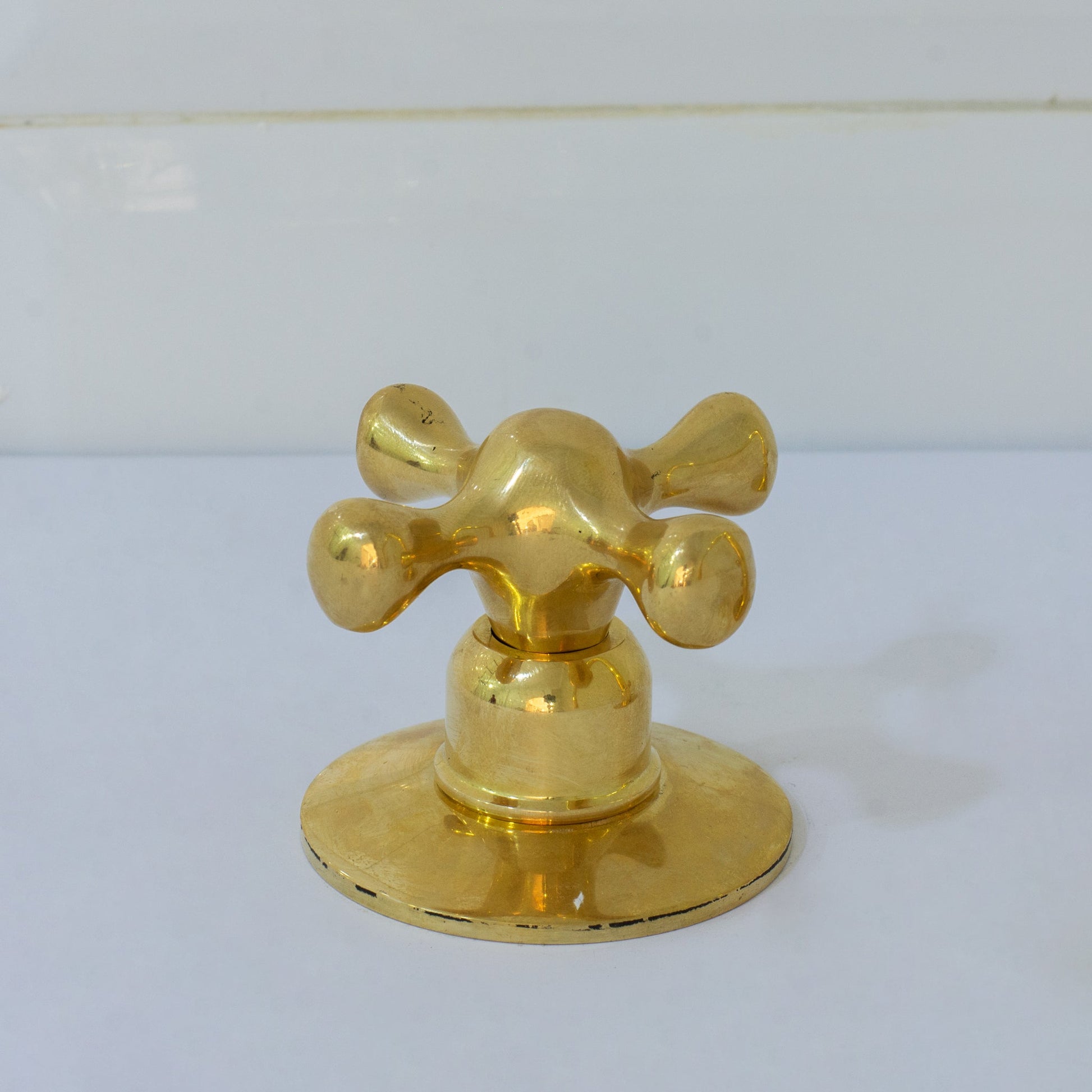 Unlacquered Brass Bathroom 3 - Hole Faucet, Widespread Faucet 3 Hole, 2 - Handle Bathroom Sink Faucet, Deck Mount Faucet Vanity - Insideast