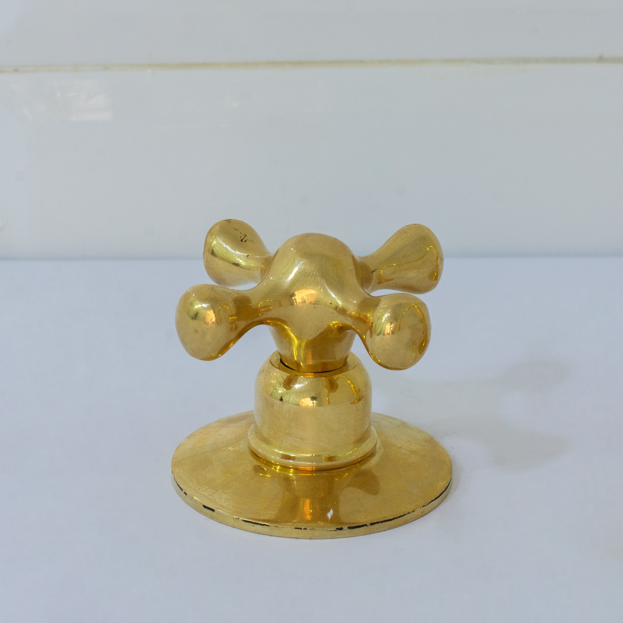 Unlacquered Brass Bathroom 3 - Hole Faucet, Widespread Faucet 3 Hole, 2 - Handle Bathroom Sink Faucet, Deck Mount Faucet Vanity - Insideast