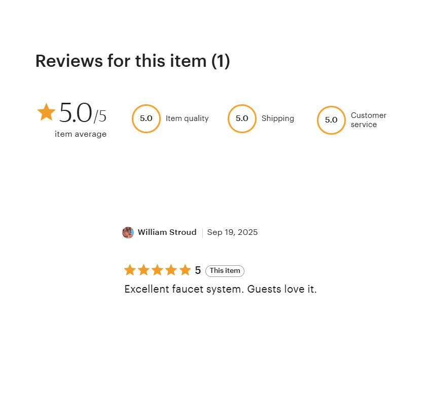 Unlacquered Brass Compact Faucet | Single Hole Bathroom Sink Faucet - Insideast