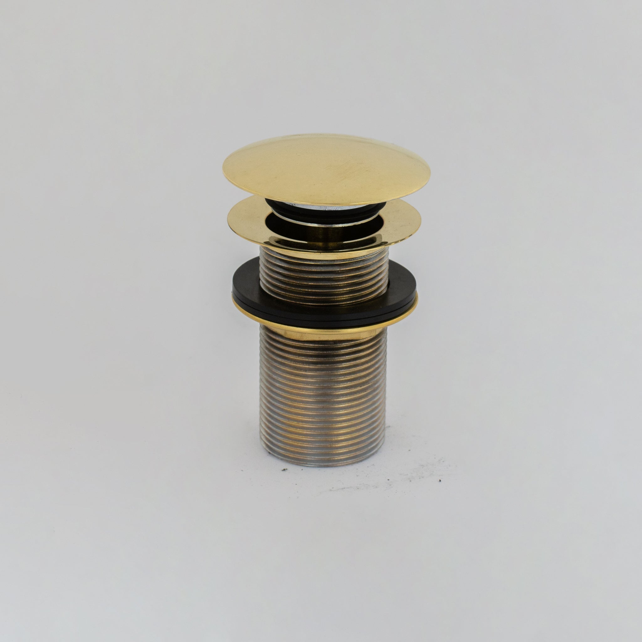 Unlacquered Brass Floor - Mounted S - Trap | Exposed Plumbing Kit - Insideast