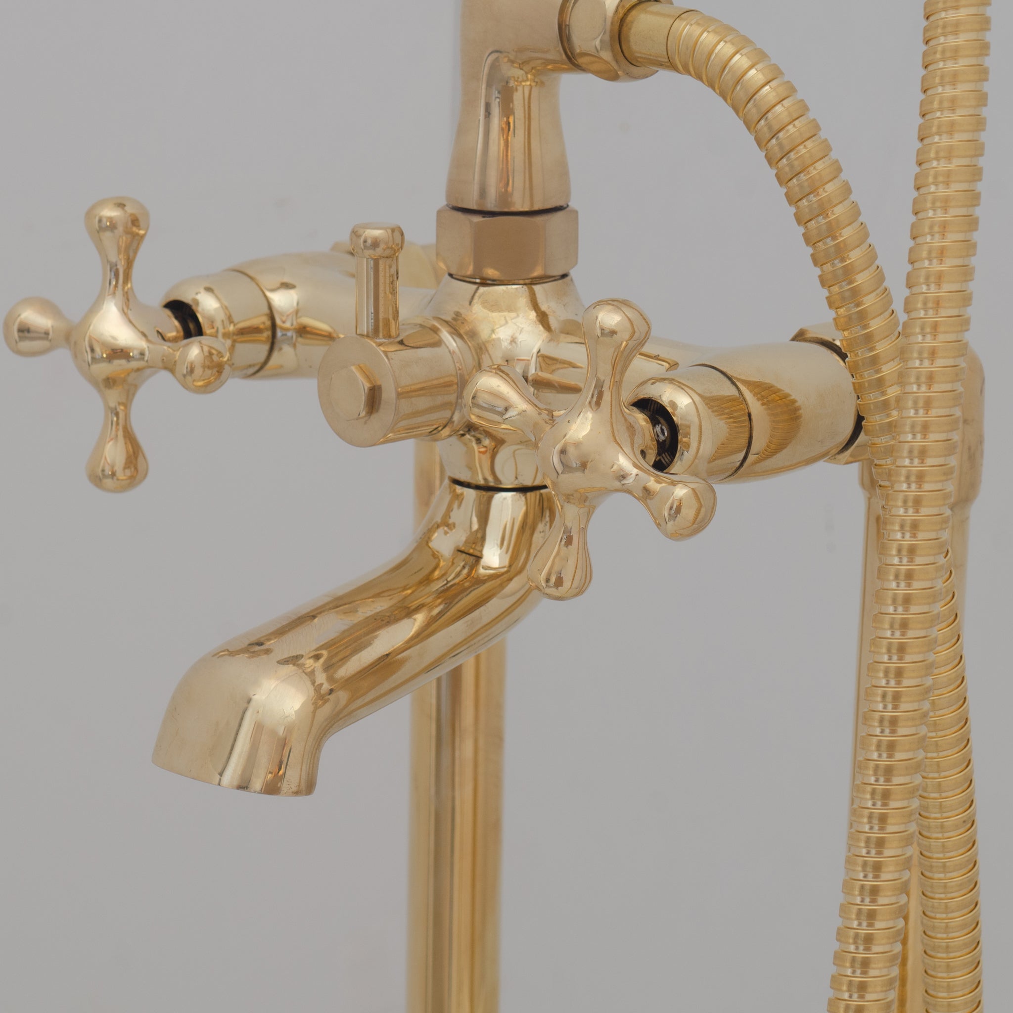 Unlacquered Brass Finish Close-up