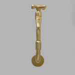Load image into Gallery viewer, Unlacquered Brass Pot Filler, Vintage Traditional Kitchen Faucet, Swiveling
