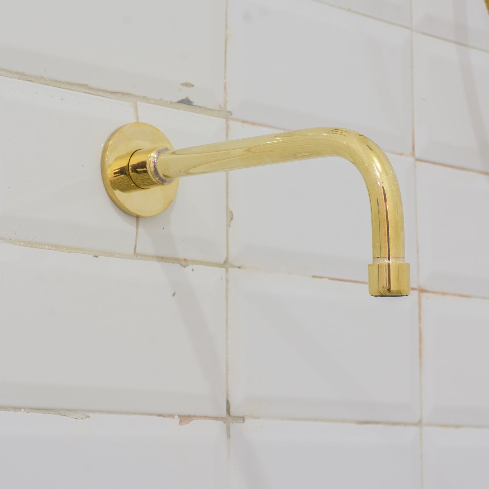 Unlacquered Brass Shower | Rain Shower Set | 3 Options - Insideast