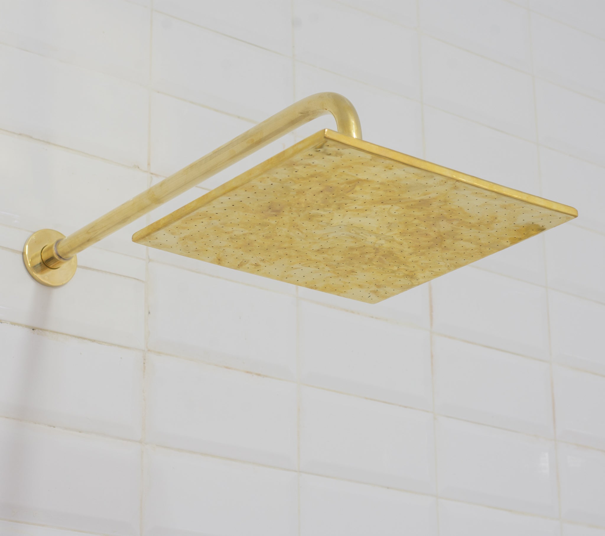 Unlacquered Brass Shower | Rain Shower Set | 3 Options - Insideast