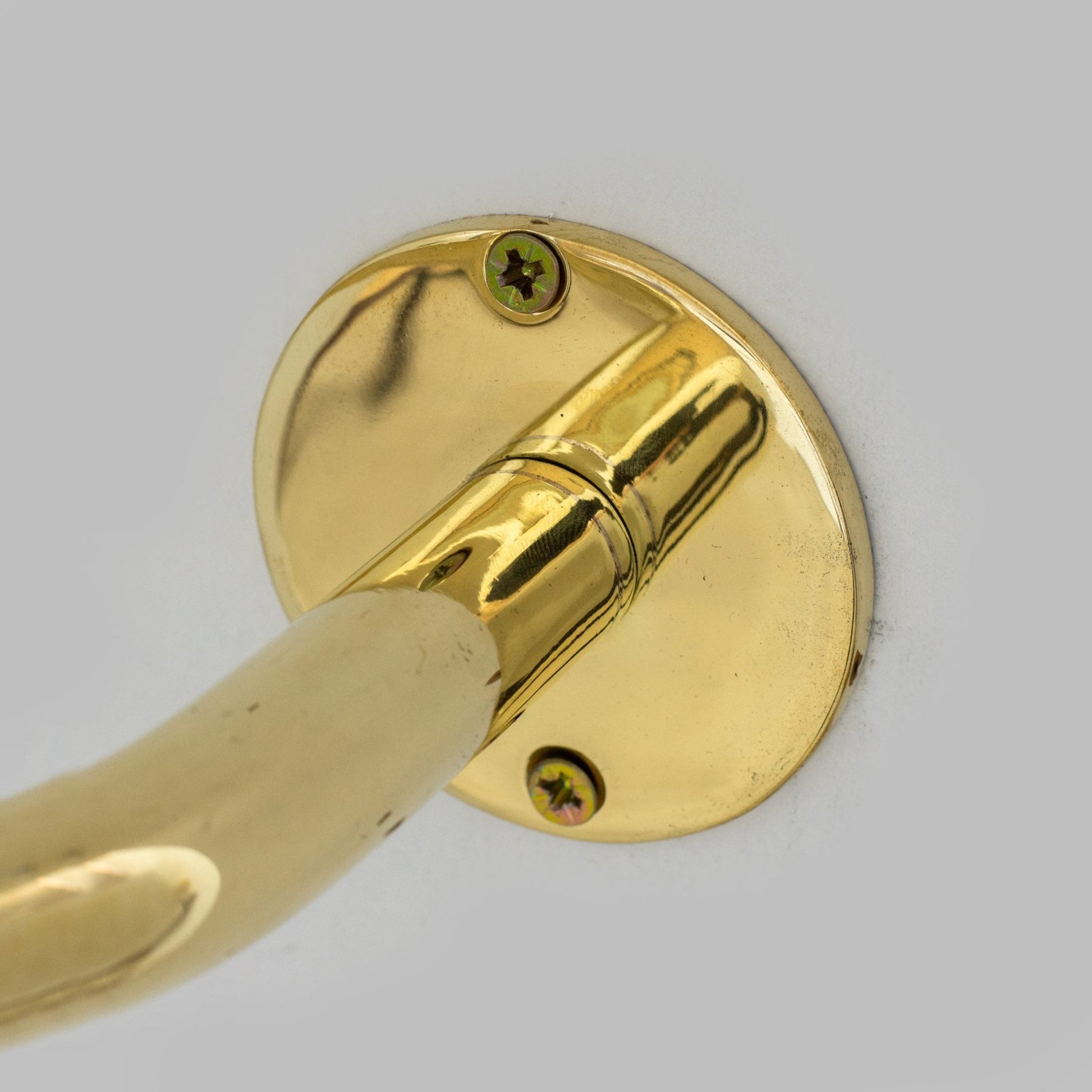 Unlacquered Brass Towel Holder, Bathroom Towel Bar, Wall Mount Towel Holder - Insideast