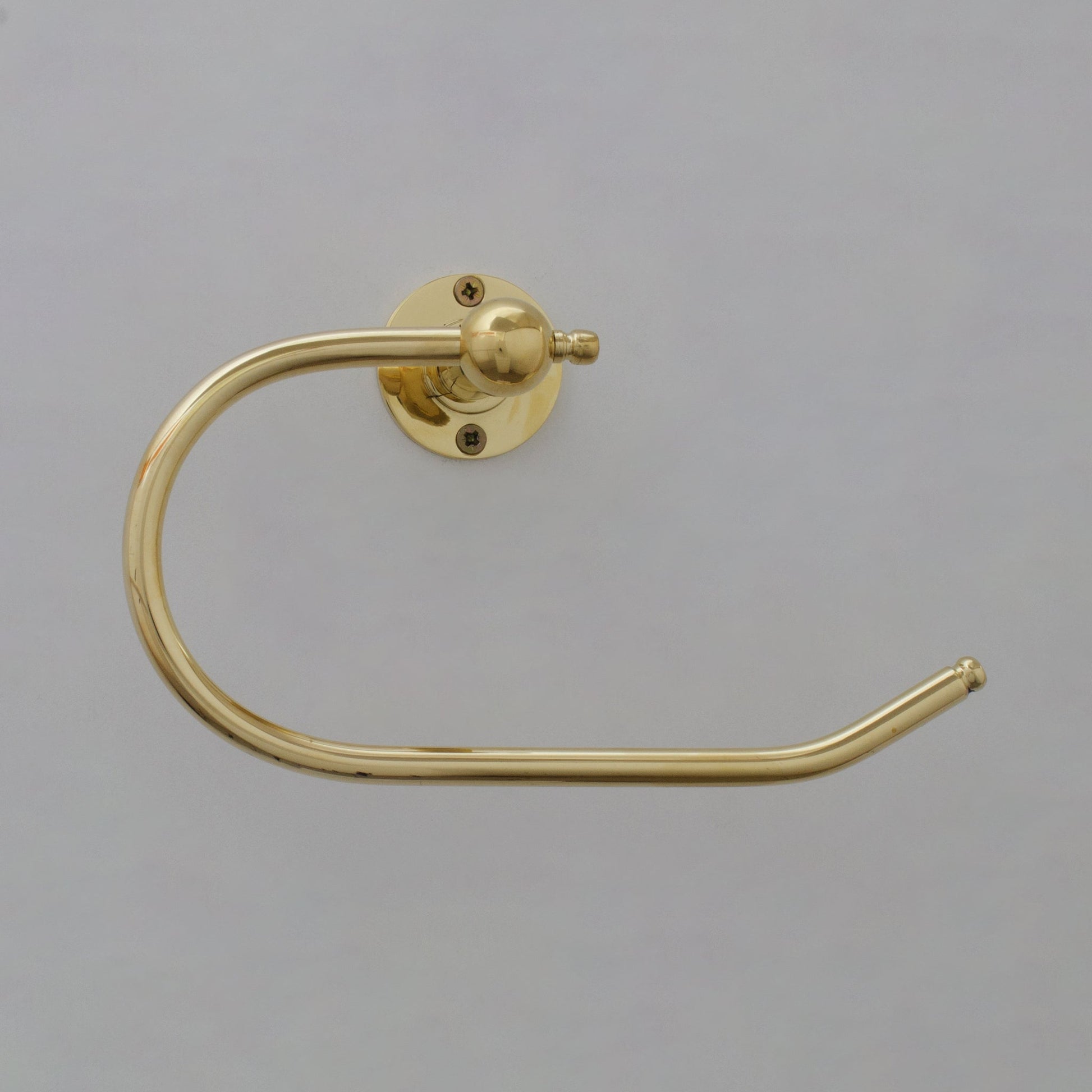 Unlacquered Brass Towel Holder, Towel Hanger, Wall Mount Towel Hook, Hand Engraved Finish - Insideast