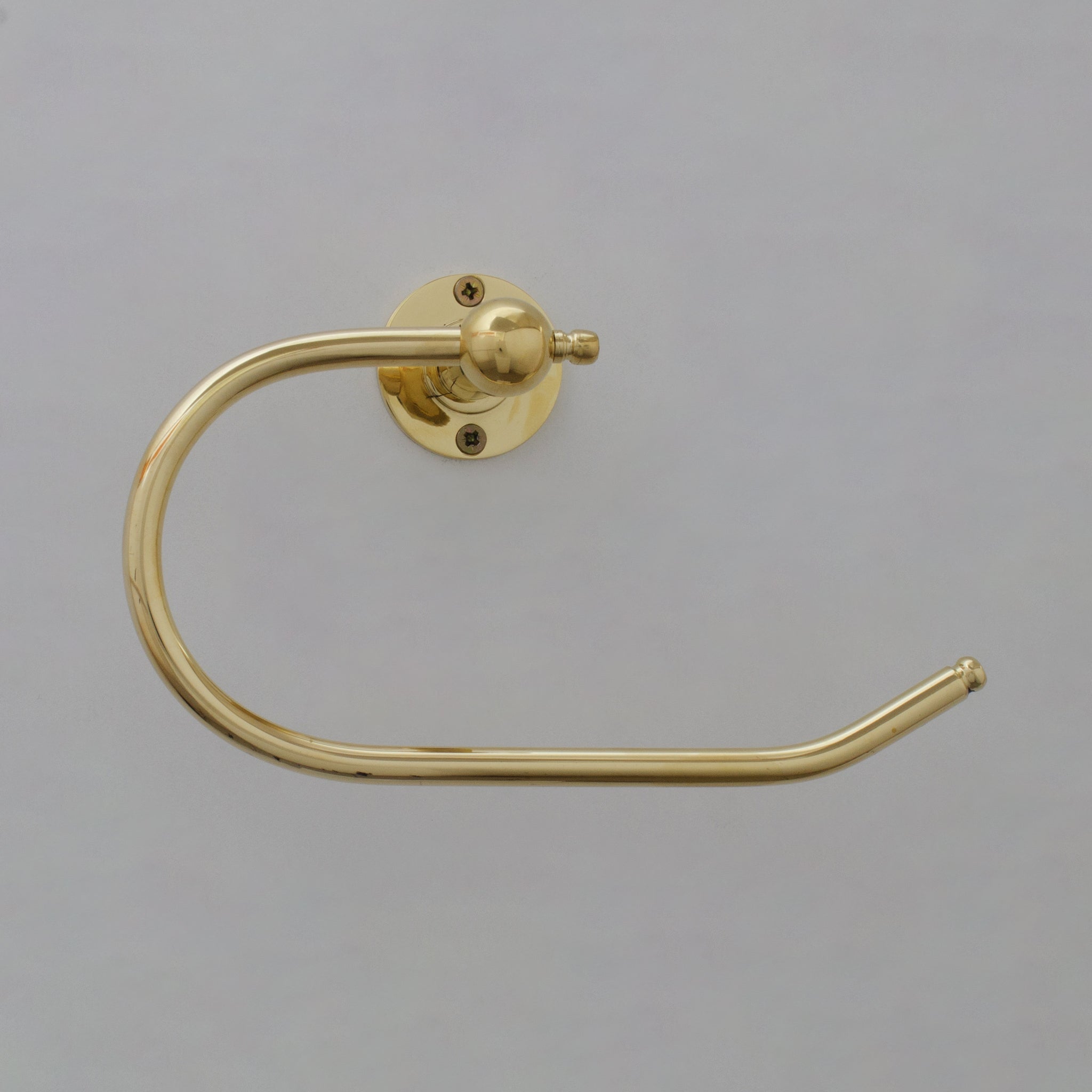 Unlacquered Brass Towel Holder, Towel Hanger, Wall Mount Towel Hook, Hand Engraved Finish - Insideast