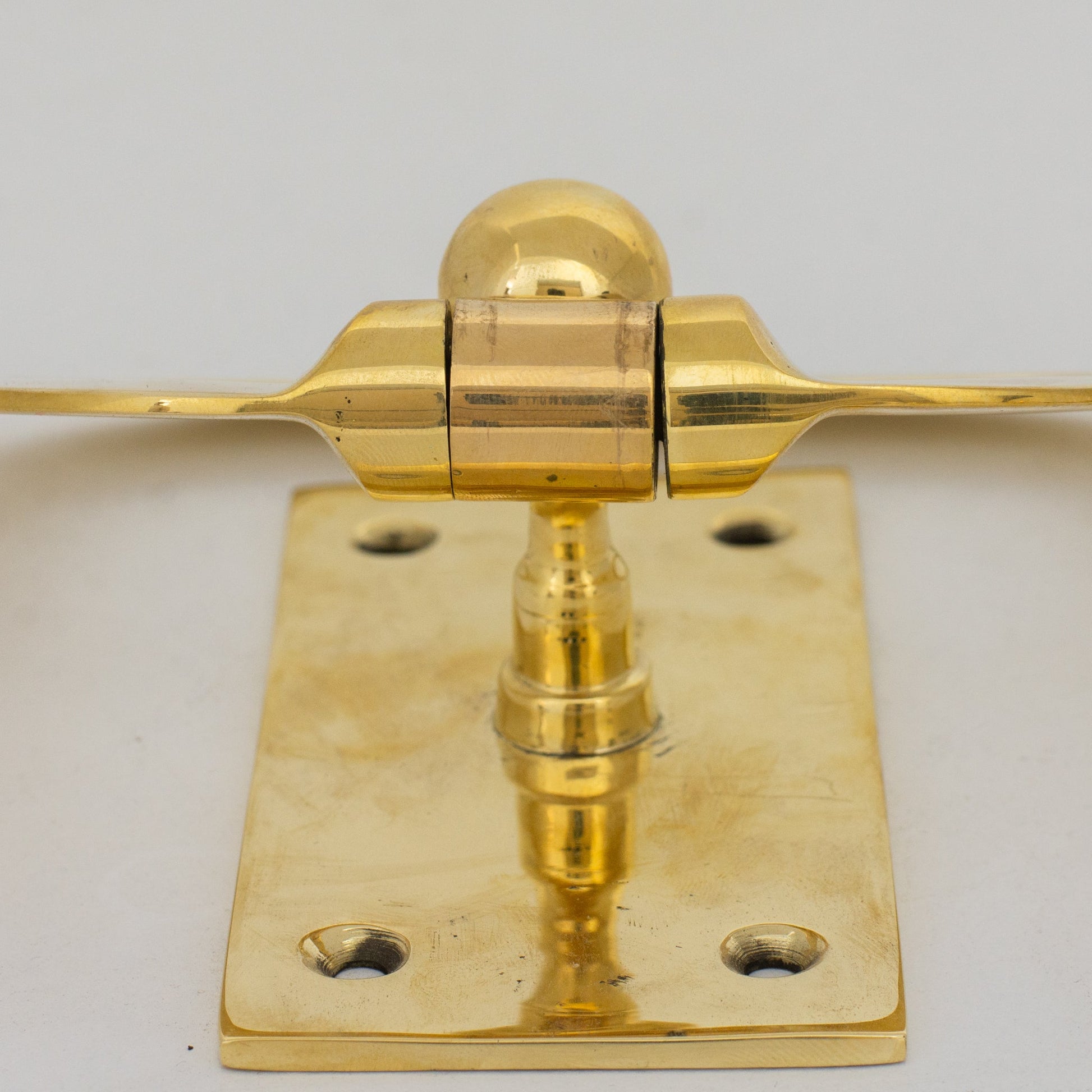 Unlacquered Brass Towel Holder, Wall - Mounted Bathroom Towel Ring - Insideast