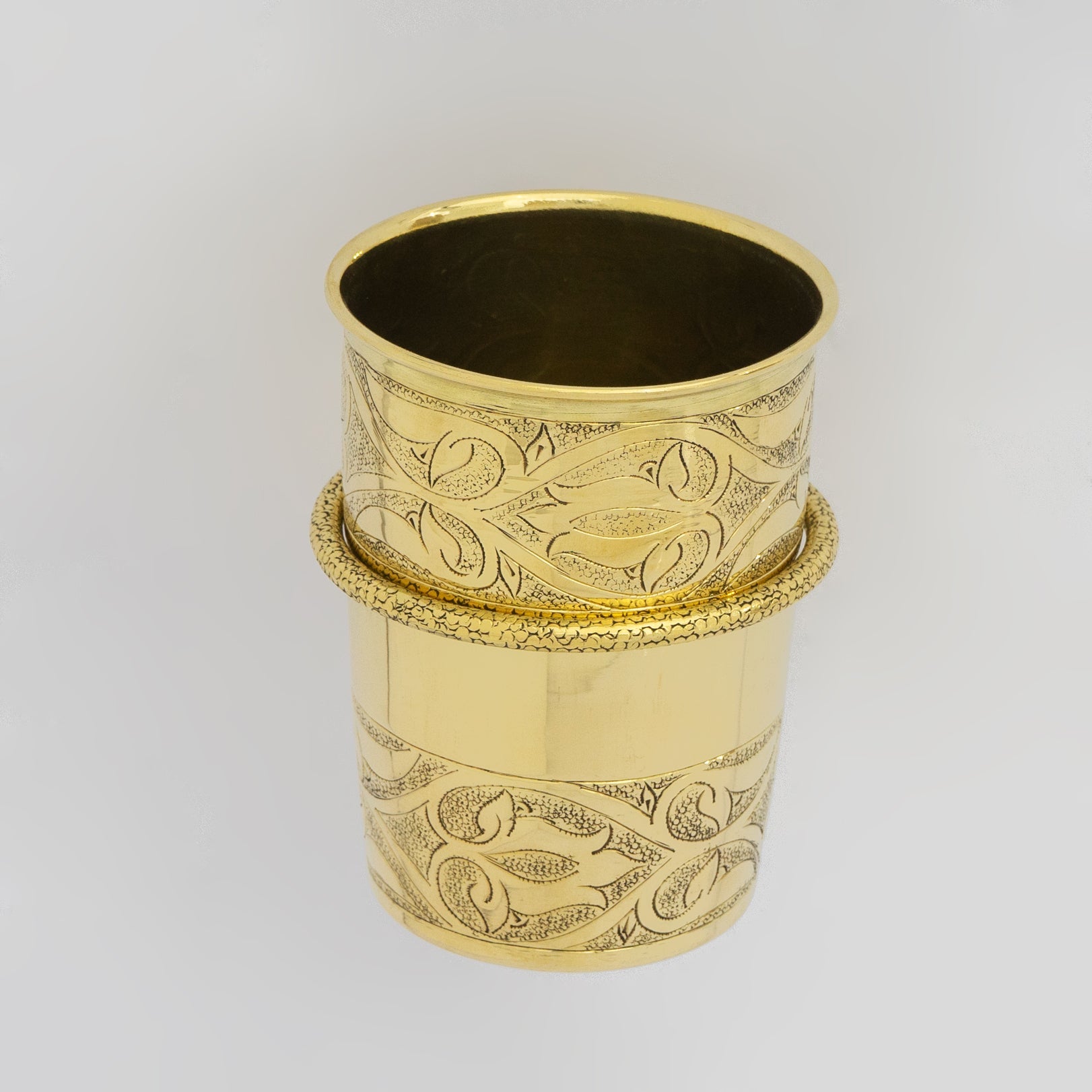 Unlacquered Brass Wall Mount Toothbrush Holder | Bathroom - Insideast