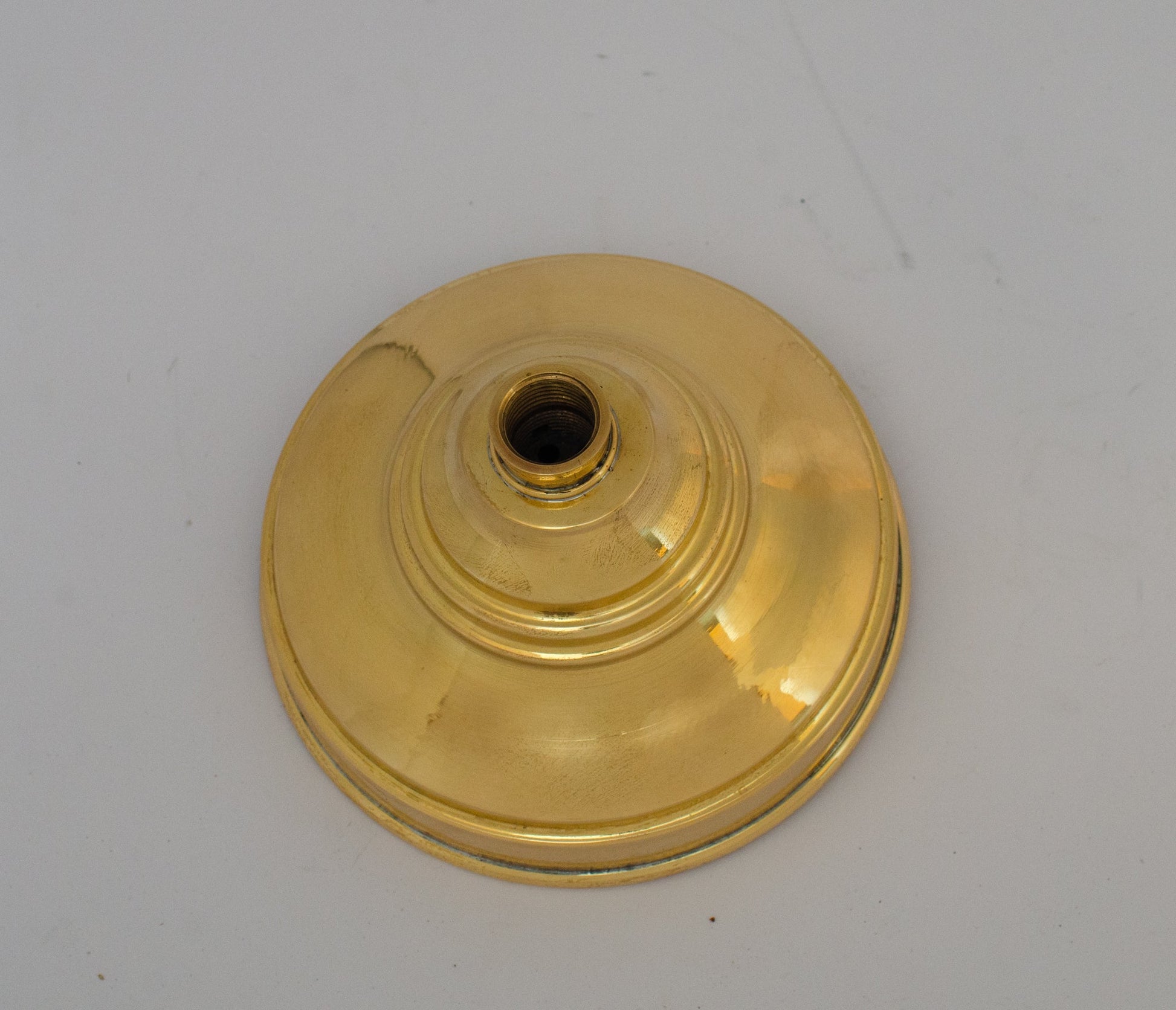 Unlacquered Solid Brass Rain Shower Head, Moroccan Handcrafted Vintage Showerhead, Works Outdoor - Insideast