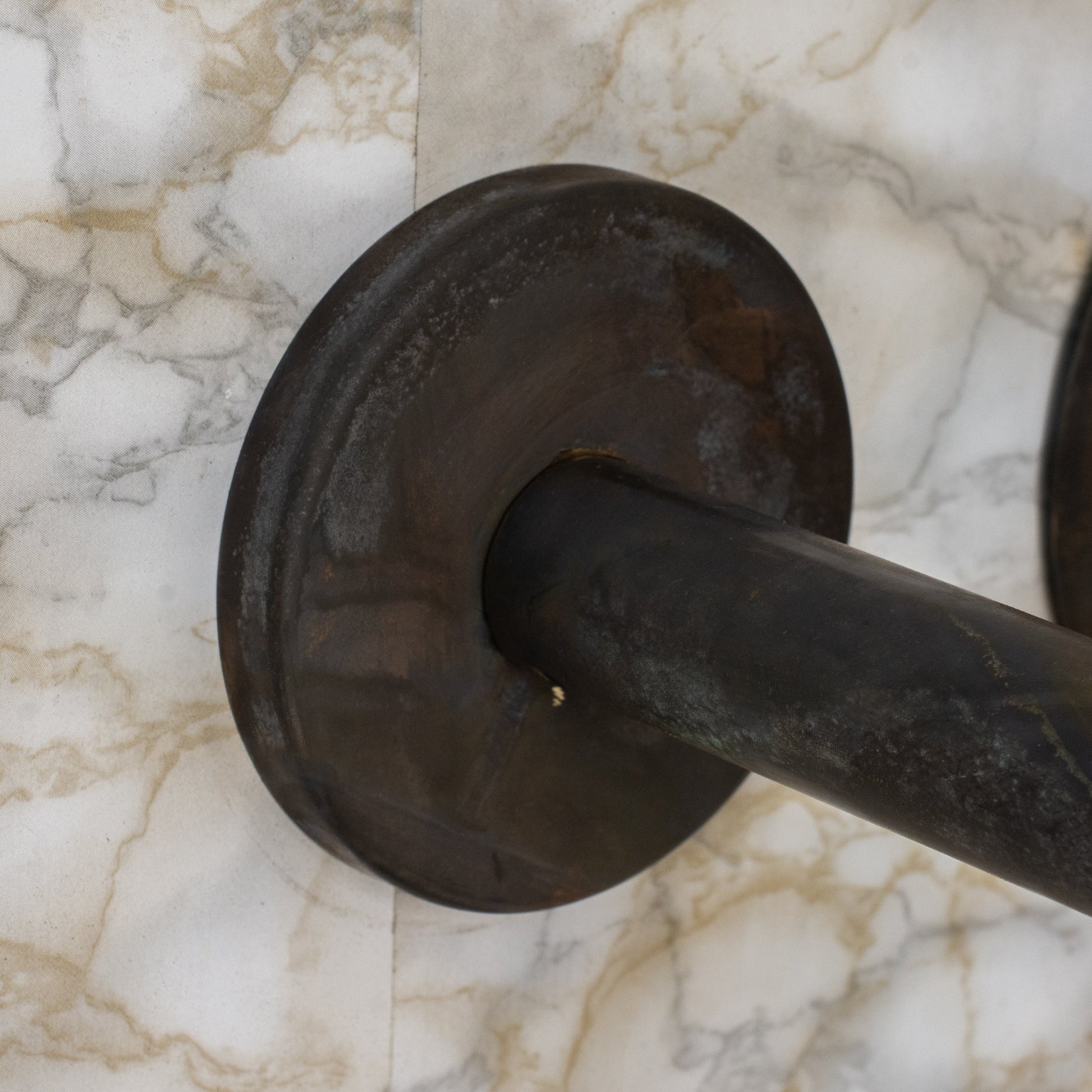 Vintage Bathroom Wall Faucet, Aged Brass Built - in Faucet, Concealed Mixer Tap, Recessed Basin Mixer Faucet - Insideast