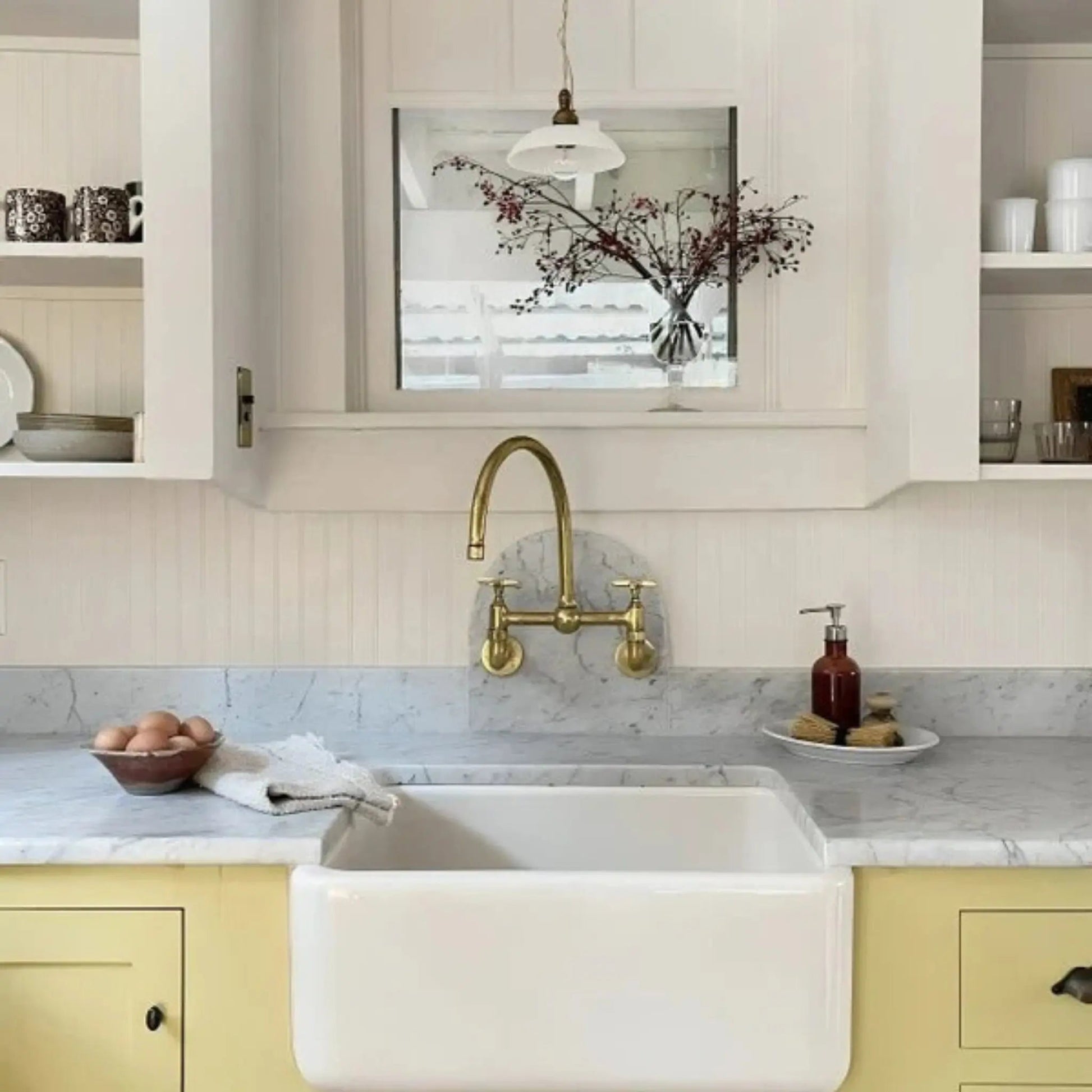 Wall Mount Bridge Faucet, Wall - Mount Sink Faucet, Wall Kitchen Faucet - Insideast