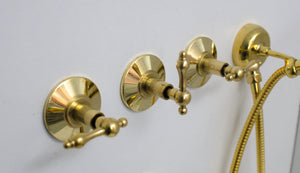 brass shower fixtures