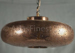Load image into Gallery viewer, Copper Hanging Pendant Light Morocco Shade Ceiling Lantern
