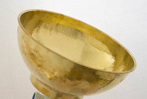 Handcrafted Round Brass Vessel Sink ISS10
