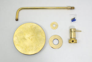 brass shower set