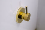 Load image into Gallery viewer, Antique Brass Tub Filler - Wall Mount Tub Faucet
