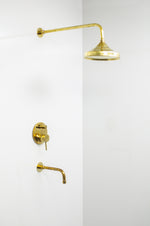 Load image into Gallery viewer, brass shower system
