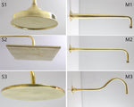Load image into Gallery viewer, brass shower set
