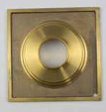 Load image into Gallery viewer, Solid Brass Floor Drain, Unlacquered Square Shower Drain
