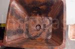 Load image into Gallery viewer, Solid Copper Hand Hammered Kitchen Bar Sink
