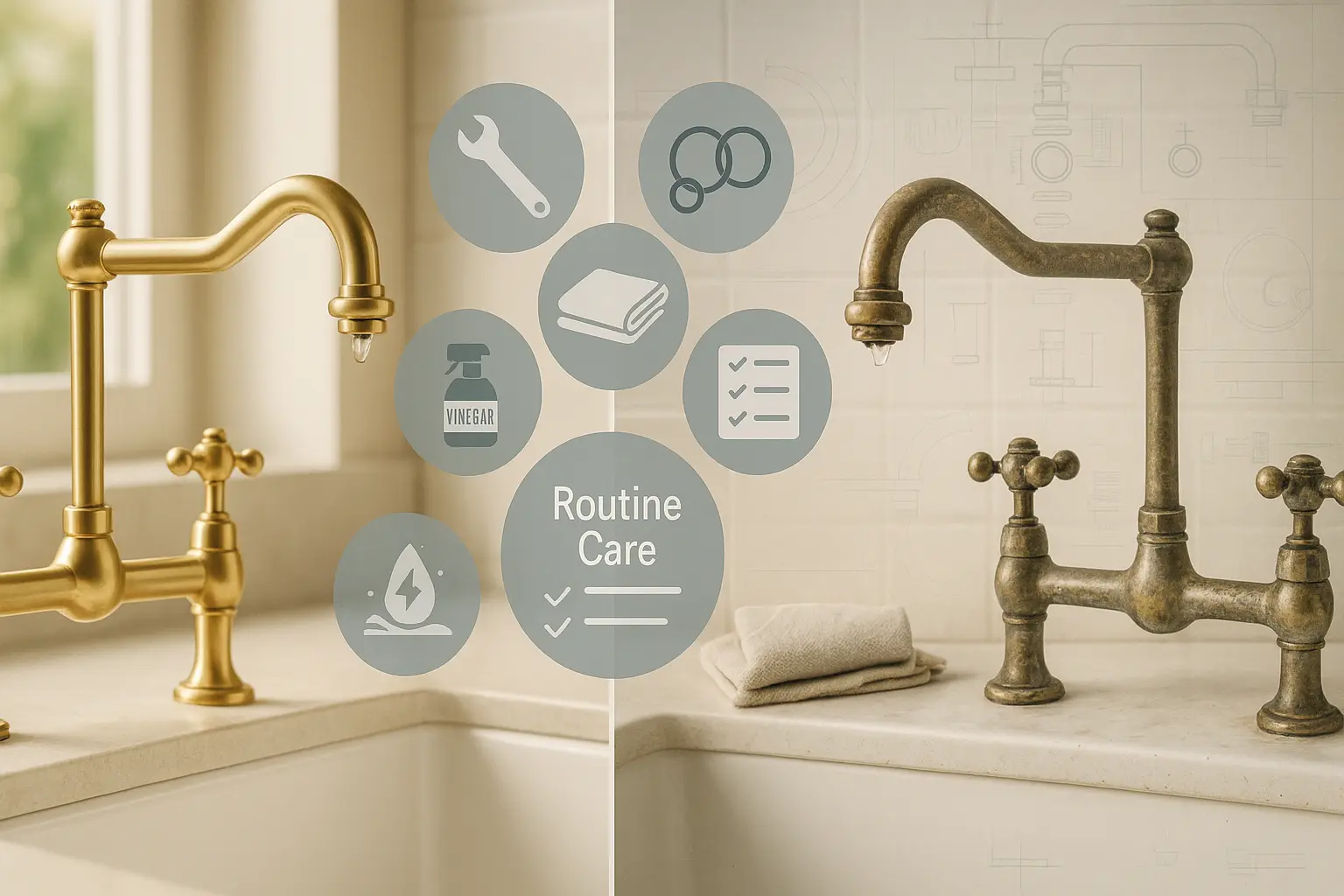 Dual-Handle Faucets