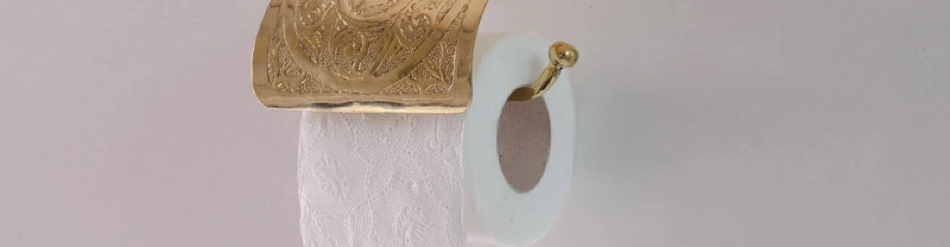 brass toilet paper